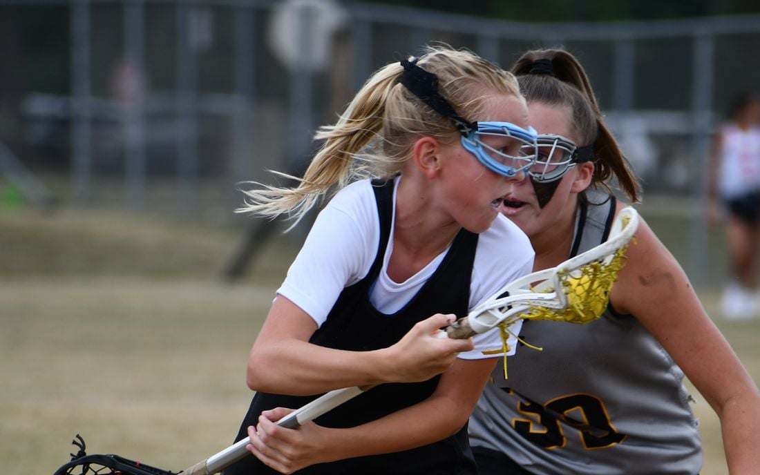 Players in game action